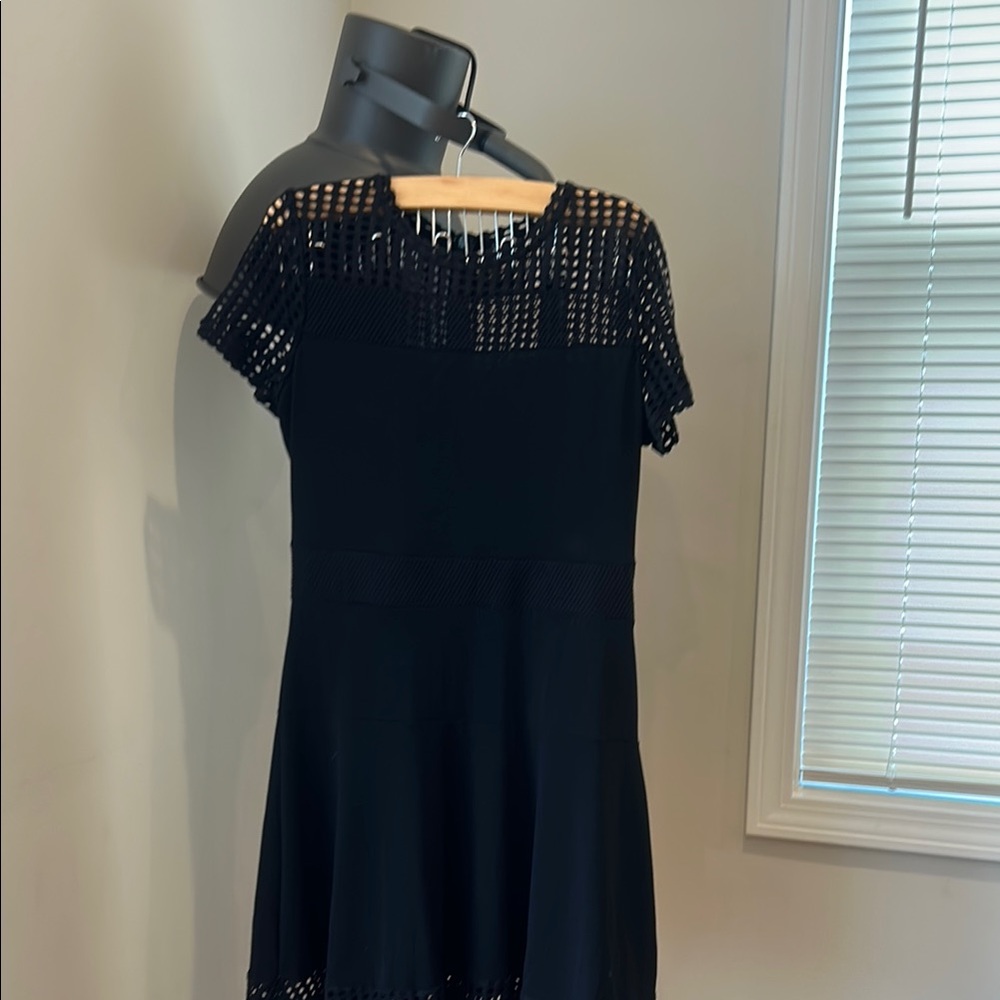 Black Short Sleeve Dress